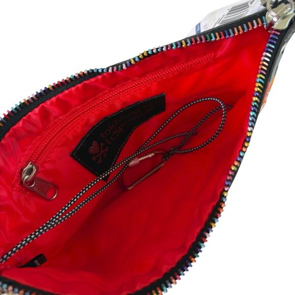 LeSportsac Tokidoki Caramella Pouch Inferno w/ Qee Keychain Rare Retired NWT HTF - Picture 3 of 12